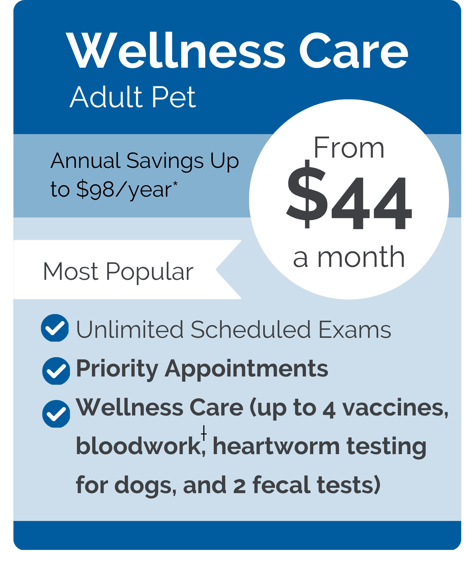 McCormick VIPet Plan_pricing_Wellness